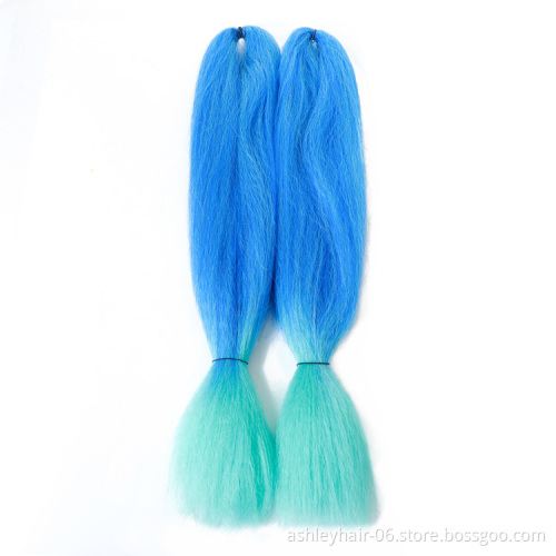 Kanekalon Synthetic Fiber Braiding Hair Premium Soft Super Silky Jumbo Braids